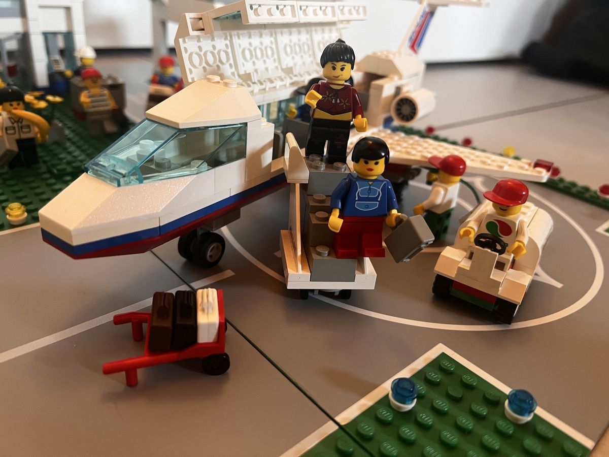 Lego Kit di costruzioni: LEGO System 6597 Riesiger Flughafen – Usato da Winterthur venduto da Concorde12 7