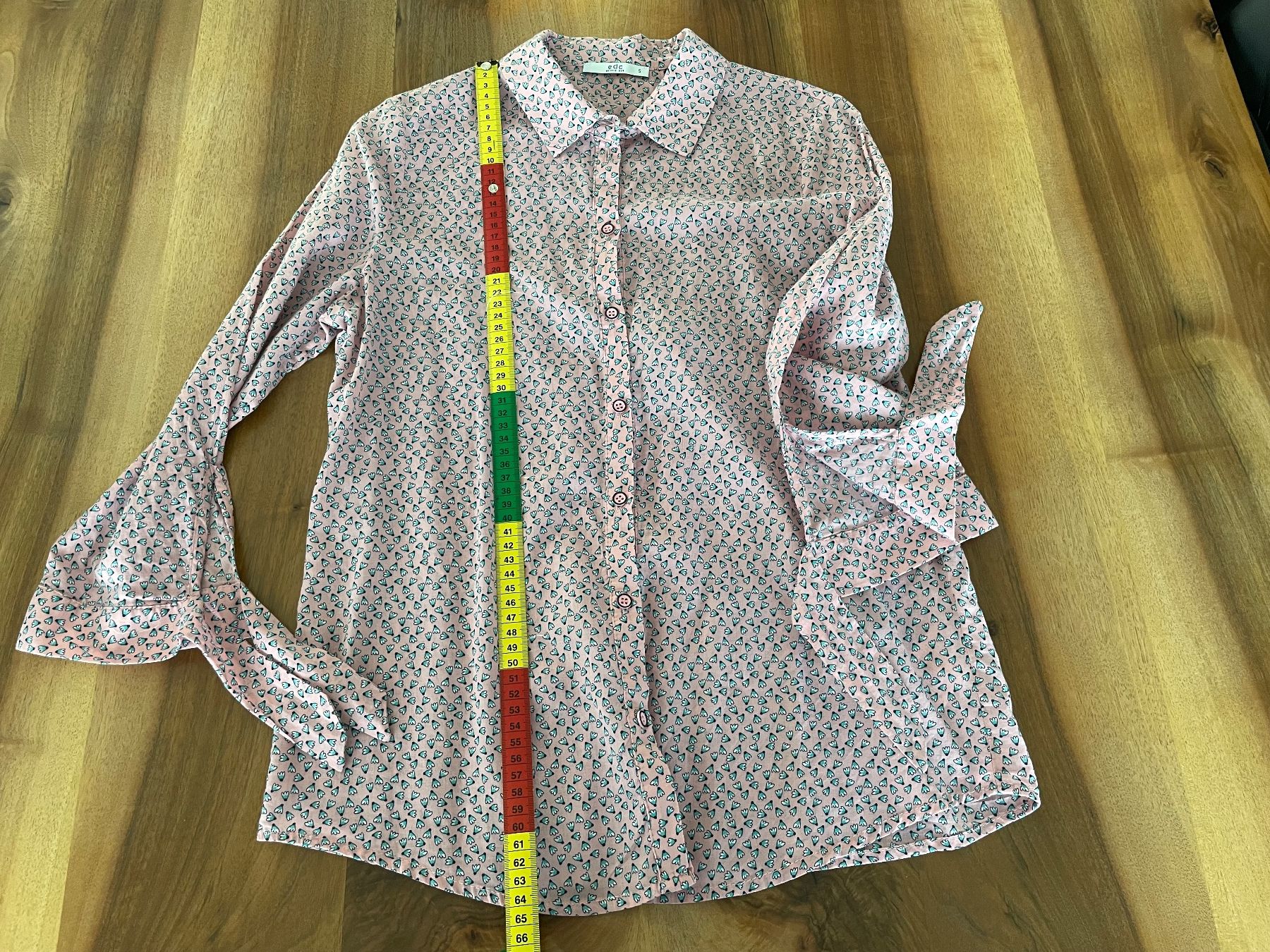 Esprit Camicette: Leichte rosa Bluse mit Blütenprint, Grösse S, edc – Usato da Haslen AI venduto da s176 1