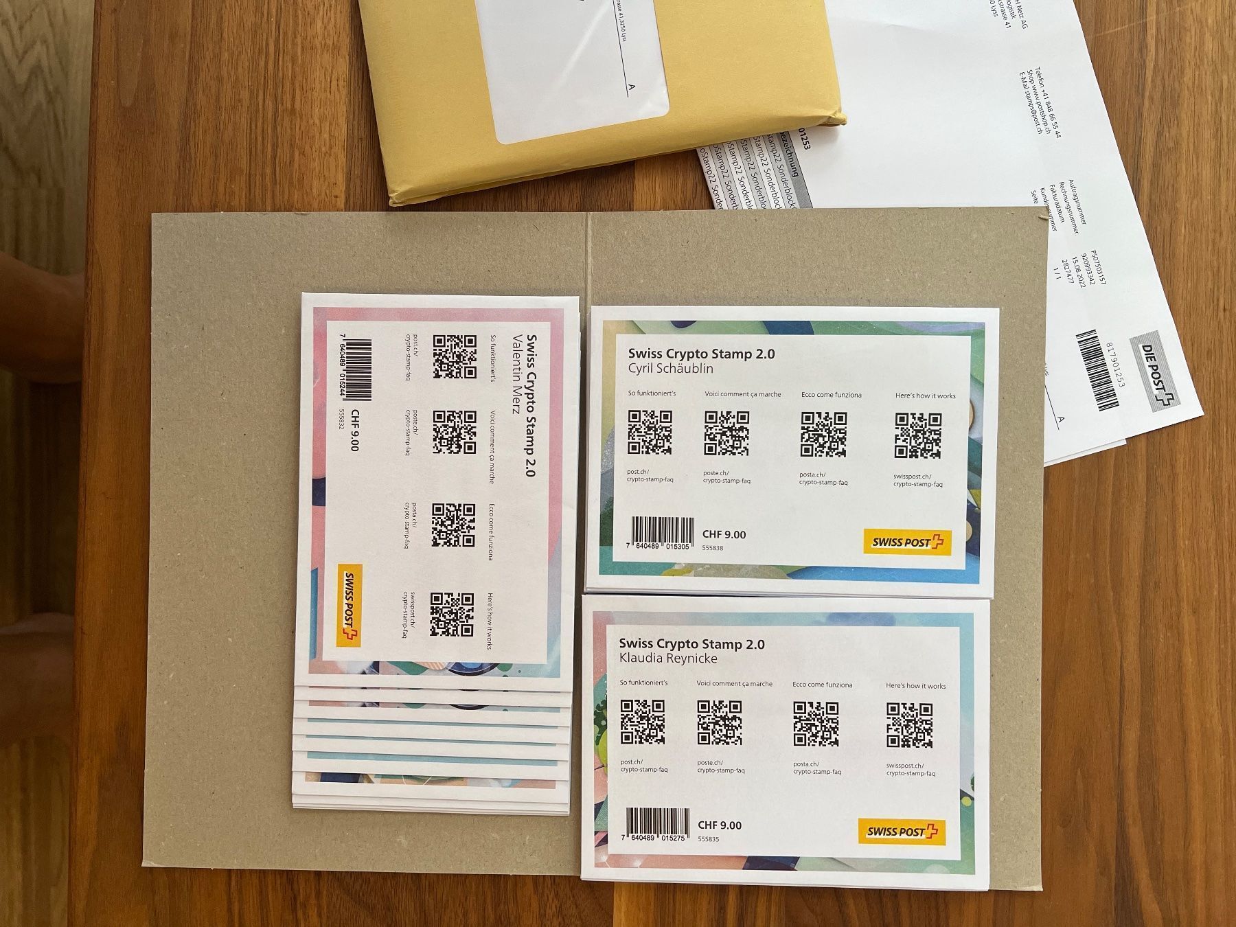Tutti i francobolli: Swiss Crypto stamp 2.0 – Nuovo (secondo la descrizione) da Gebenstorf venduto da Suisse1956 2