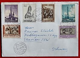 VATIKAN STÖCKLI KOLLEGIUM SARNEN OBWALDEN 1963