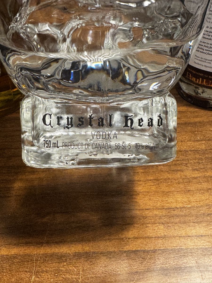 Bevande alcoliche: Flaschen Sammlung Pimm's Crystal Head Sipsmith 700ml – Usato da Schlieren venduto da Eldi84 4