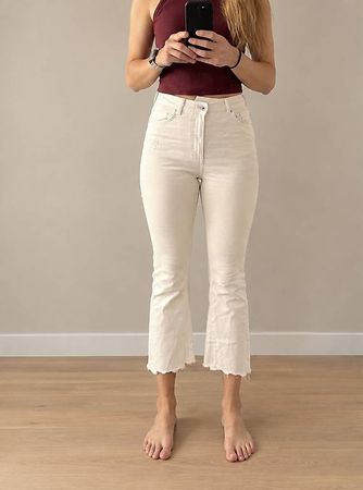 Weiße Jeans Größe 36