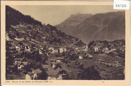 Salvan et vue sur les Marecottes
