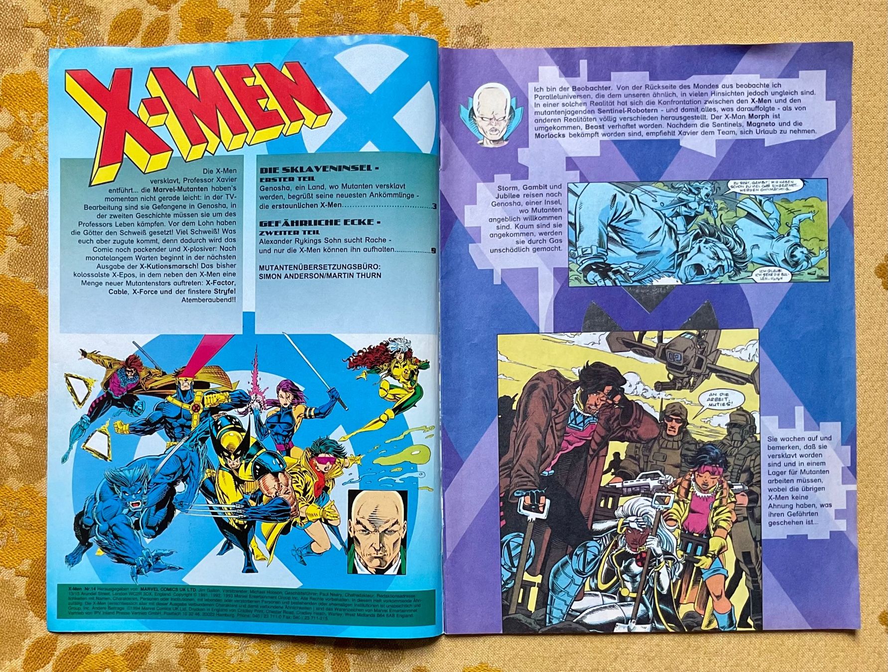 Fumetti: X-Men Heft Nr 14 von 1994 ? – Usato da Endingen venduto da nathan05 1