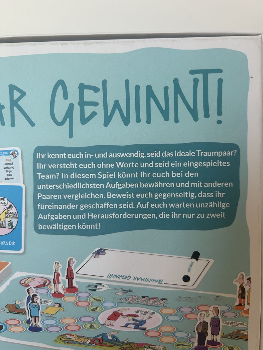 Spiele: Traumpaar gewinnt – Gesellschaftsspiel – Neu (gemäss Beschreibung) aus Pratteln von kim_6pp9 2