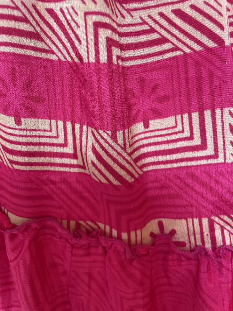Vestiti: Extralanges Maxistufenkleid aus Seide – Nuovo (secondo la descrizione) da Sigriswil venduto da ck56 5