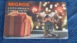 Migros Geschenkkarte leer, für Sammler