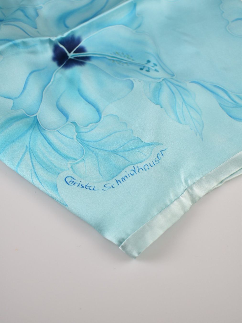 Foulards, Tücher & Schals: Seidentuch, handbemalt, Unikat, 103 x 103cm – Gebraucht aus Nürensdorf von 2ND_STORY 1
