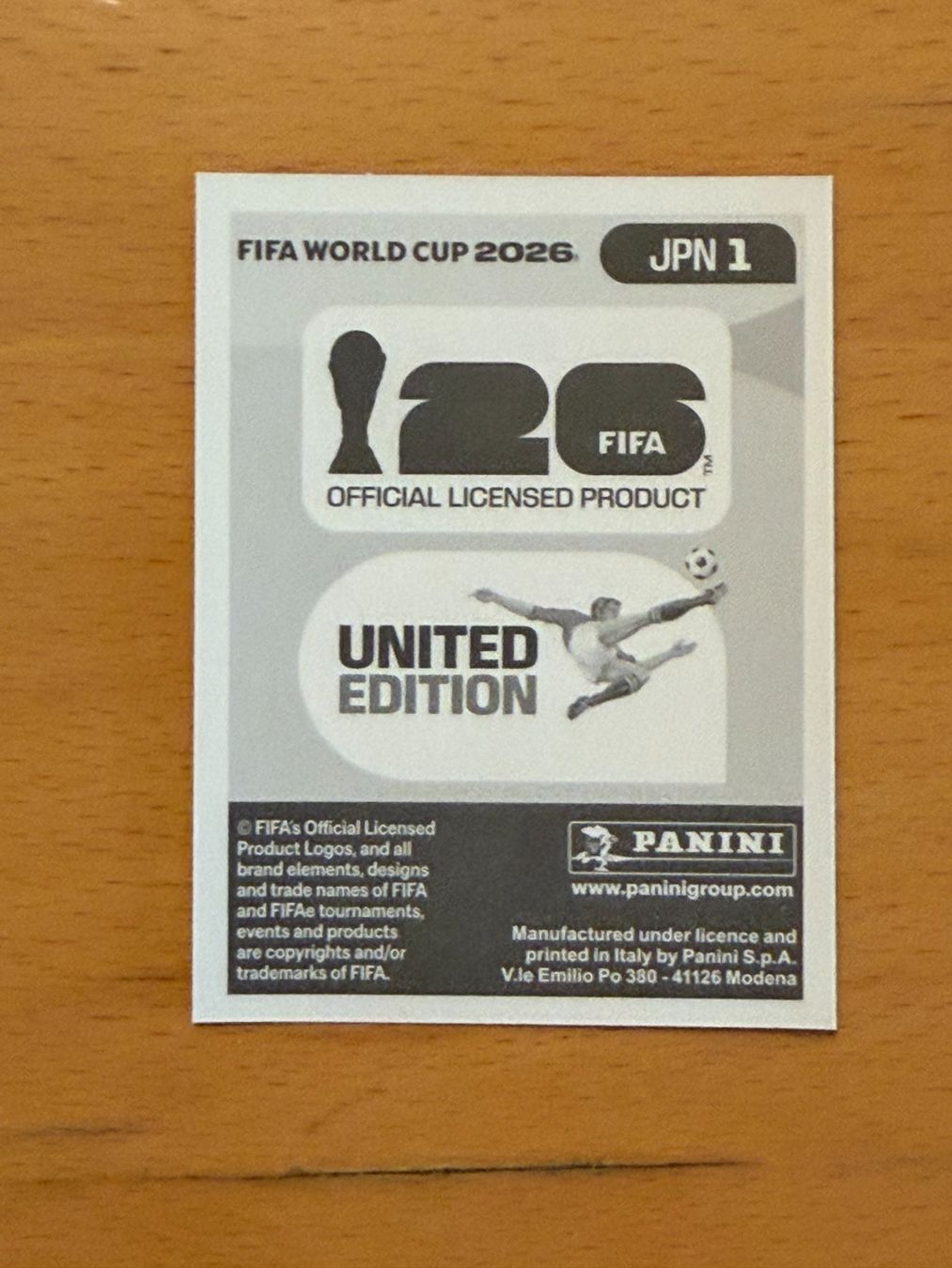 Panini Carte collezionabili: WM 2026 Japan Sticker JPN 1 – Nuovo (secondo la descrizione) da Riehen venduto da Tomson81 1