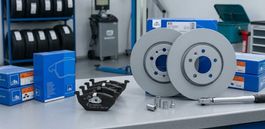 Disques/plaquettes de frein ATE VW Polo IV, Skoda Fabia A1