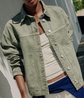 Jeans-Jacke - Marke Zara - Grösse S - Blouson-Style