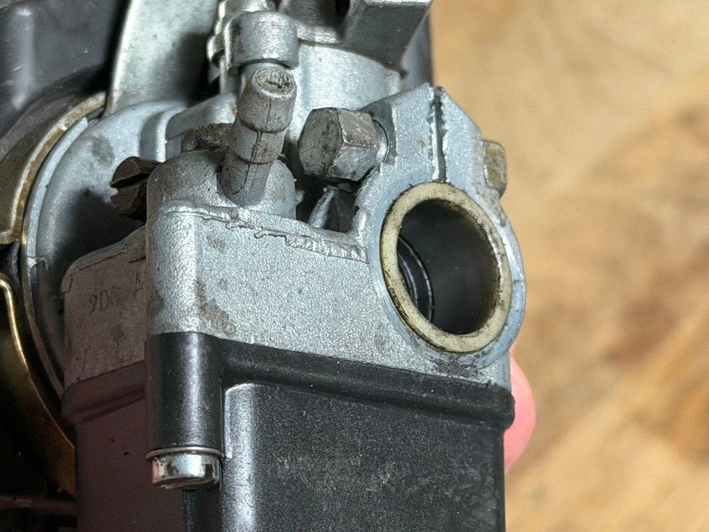 Parti ricambio per ciclomotori: Vergaser Dellorto 12:12 original mit Luftfilter Piaggio Si – Usato da Bolken venduto da si.x.las 3