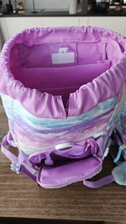 Schulrucksack Set mit Einhorn Motiv fast NEU  von Beckmann