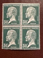 Timbres France 30c Pasteur bloc de 4 état neuf