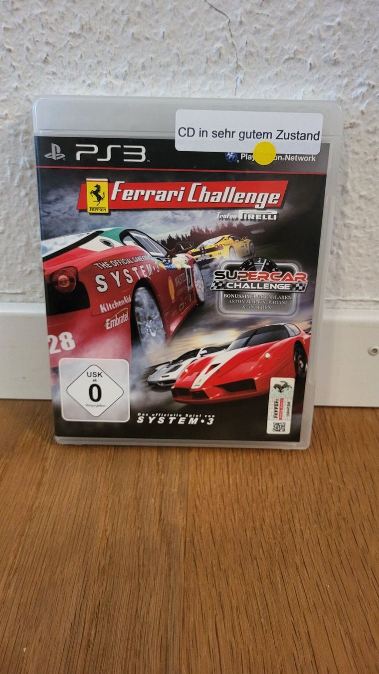 Sony Spiele: PS3 - Ferrari Challenge – Gebraucht aus Münsingen von DigitaleSpielecke