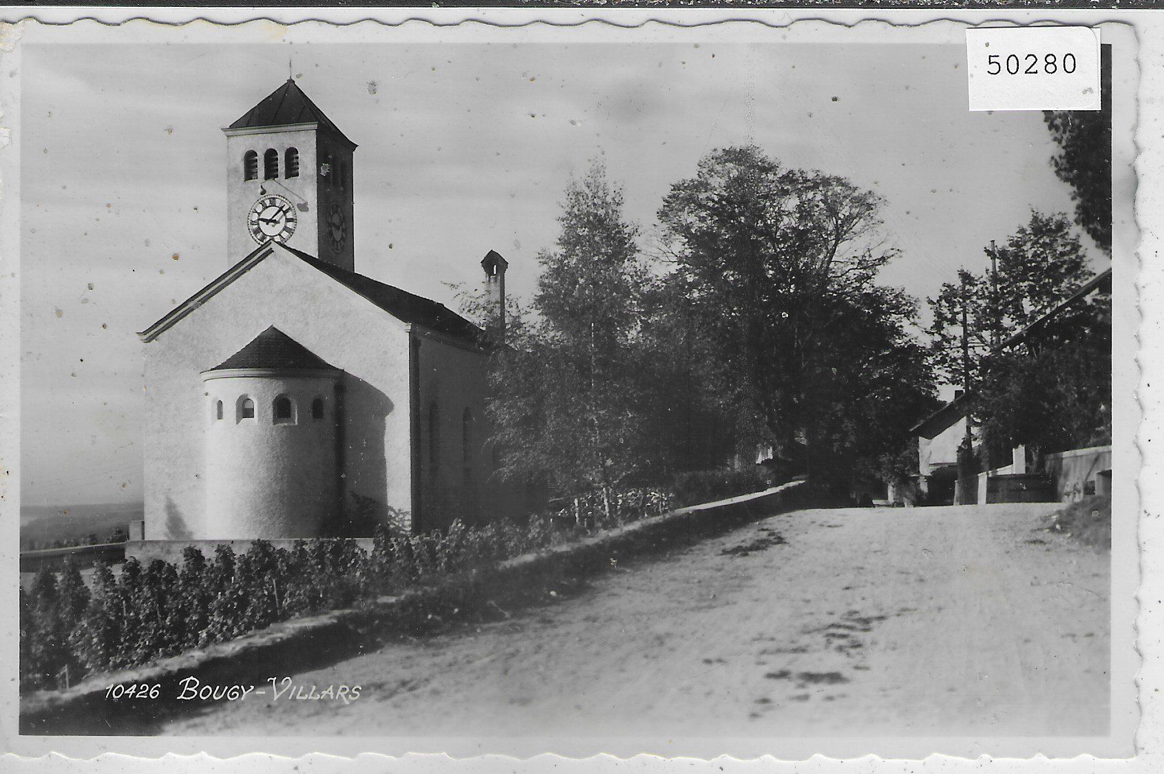 Cartoline postali: Bougy-Villars - Eglise – Usato da Ettingen venduto da Kartenplanet