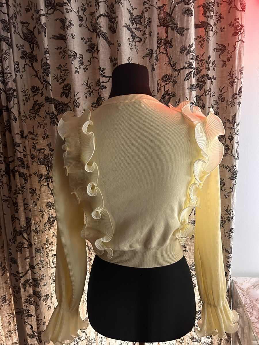 Maglioni & Felpe: ZARA GELBER PULLI/SWEATER/BLUSE/TOP – Nuovo (secondo la descrizione) da Luzern venduto da Suneha 2