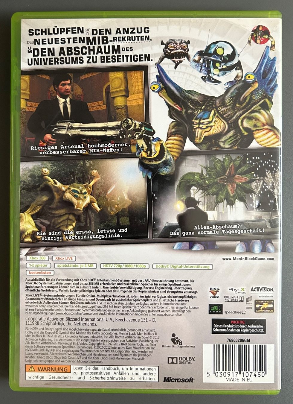 Giochi: MIB Alien Crisis / Men In Black - Xbox 360 – Usato da Obfelden venduto da jenxbp 1