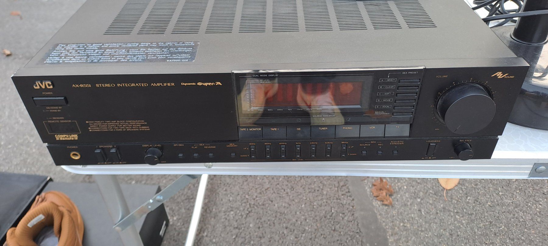 Amplificateur Intégré JVC AX-211 Stereo Class A – Vintage Occasion