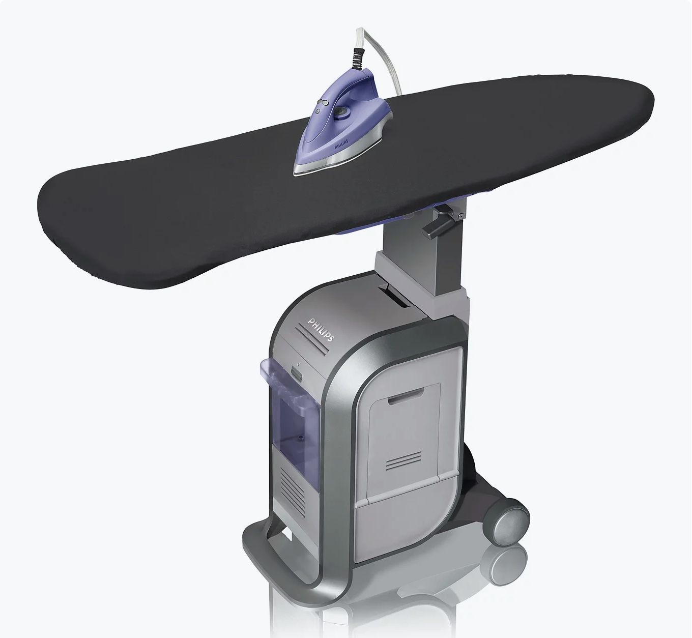 Philips Ferri da stiro: Philips WardrobeCare Bügelsystem – integrierter Wassertank – Usato da Hinwil venduto da betty_blue
