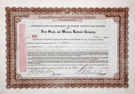 Fort Smith & Western Railroad Company - 1928