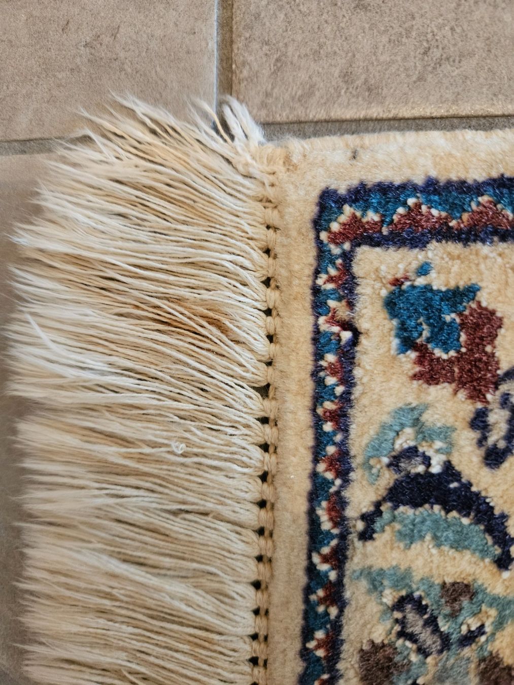 Tappeti: Perser Teppich, dunkelblau,  Fransen – Usato da Wittenbach venduto da anzo4 2