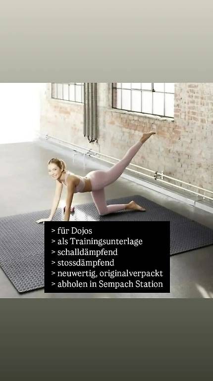 Tappetini fitness: Bodenschutzmatten – Usato da Luzern venduto da and_8b77 2