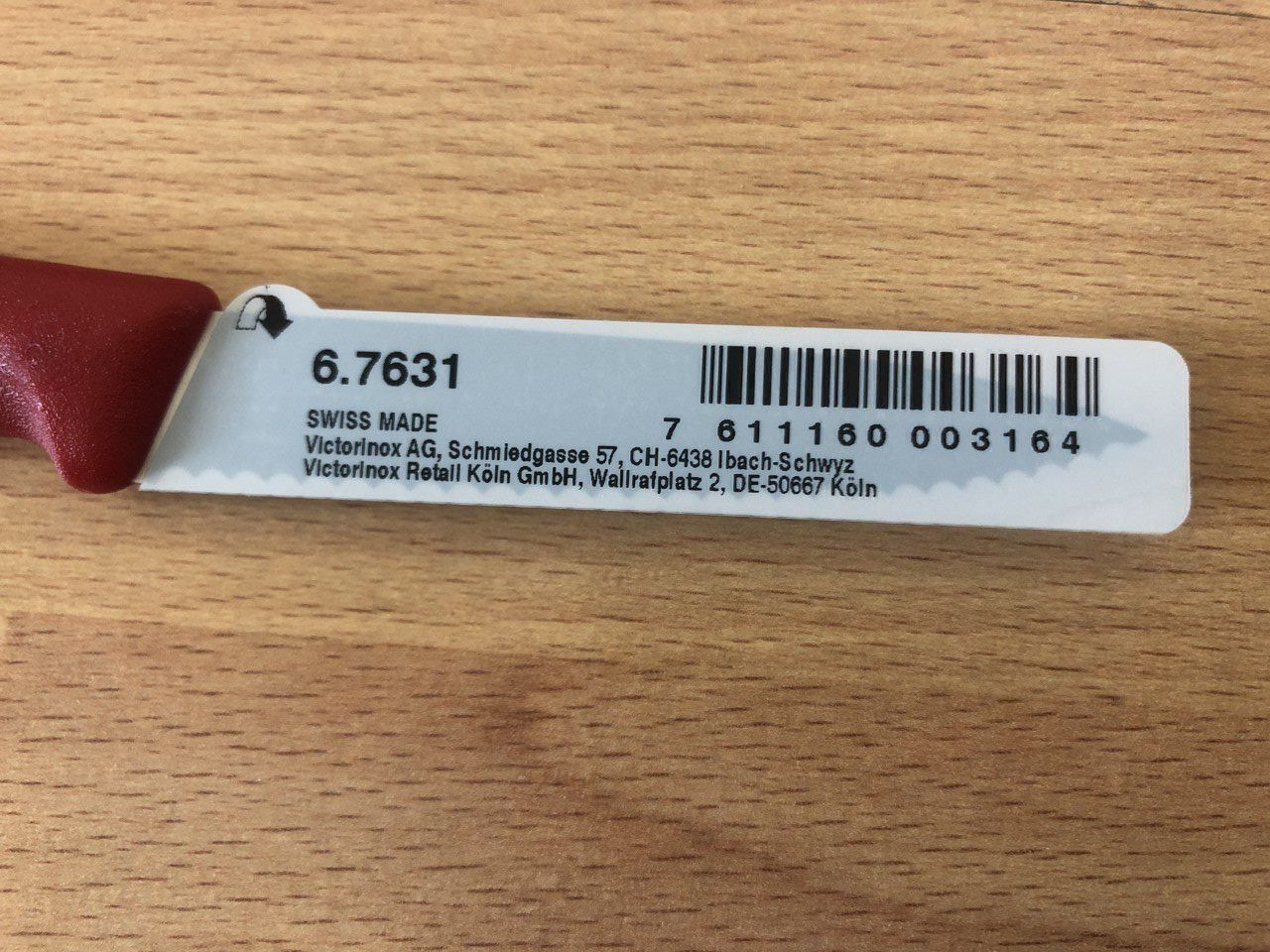Victorinox Coltelli da cucina: 6 Stück Victorinox Messer 8 cm – Nuovo e nell'imballaggio originale da St. Gallen venduto da neudorf82 3