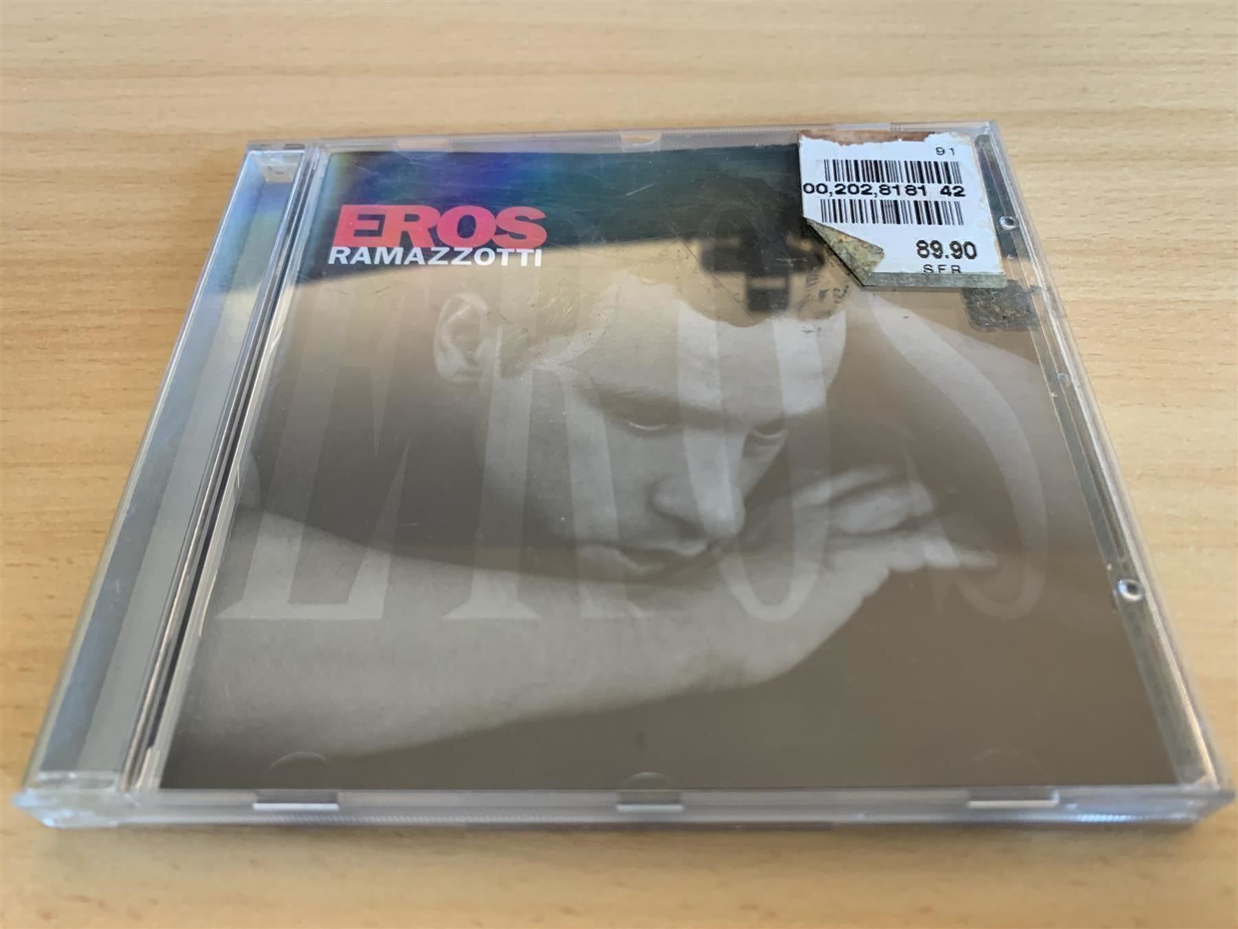 CD: Eros Ramazzotti – Eros – Usato da Rikon im Tösstal venduto da Alpenmutz