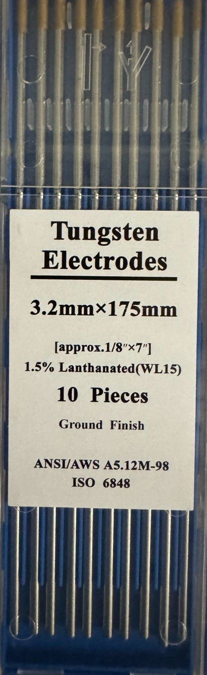 Saldatori: WIG-Wolframelektroden WL-15 gold, verschiedene Durchmesser – Nuovo e nell'imballaggio originale da Thayngen venduto da bvo_q7hw 5