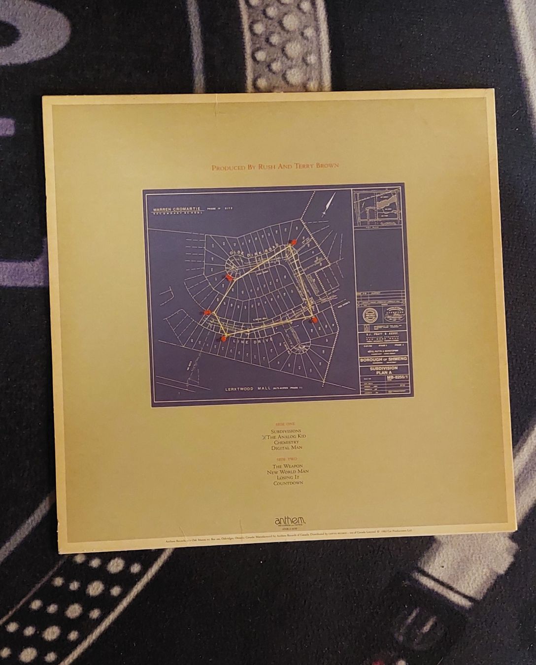 Dischi in vinile: RUSH:"Signals" LP(1987) – Usato da NENDELN venduto da Vinylandmote 3