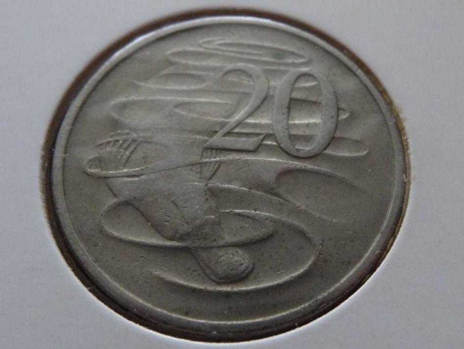 Tutti le monete: AUSTRALIA  20  Cents  1979 – Usato da Romanel-sur-Lausanne venduto da Swift13