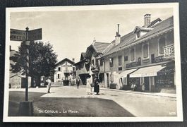 Fotokarte St.Cergue La Place 