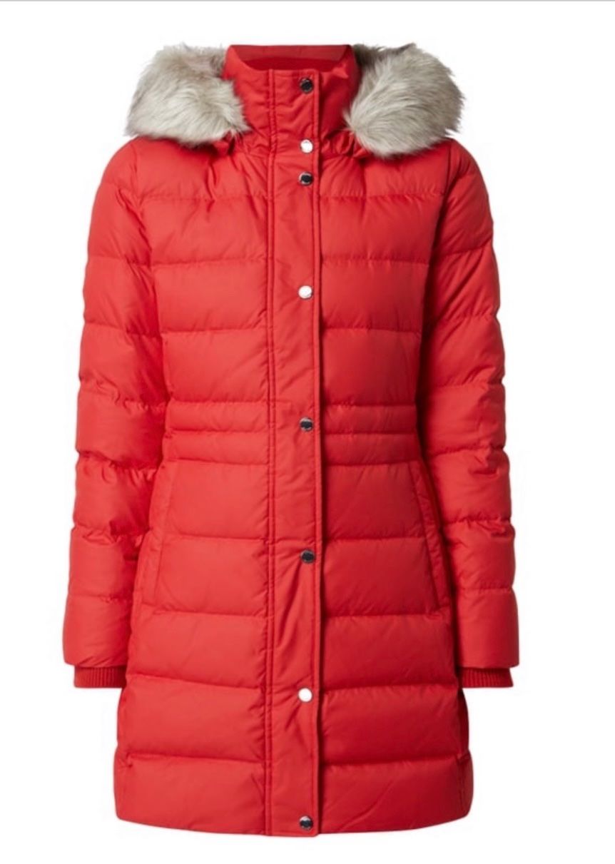 Tommy Hilfiger Cappotti: Tommy Hilfiger Mantel Rot – Nuovo (secondo la descrizione) da Adliswil venduto da Jessik0