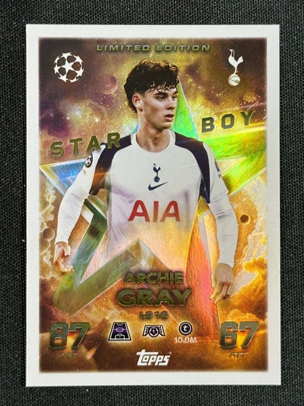 Topps Sammelbilder & Trading cards: Match Attax 25/26 Archie Gray LE18 – Gebraucht aus Gossau SG von Ak0