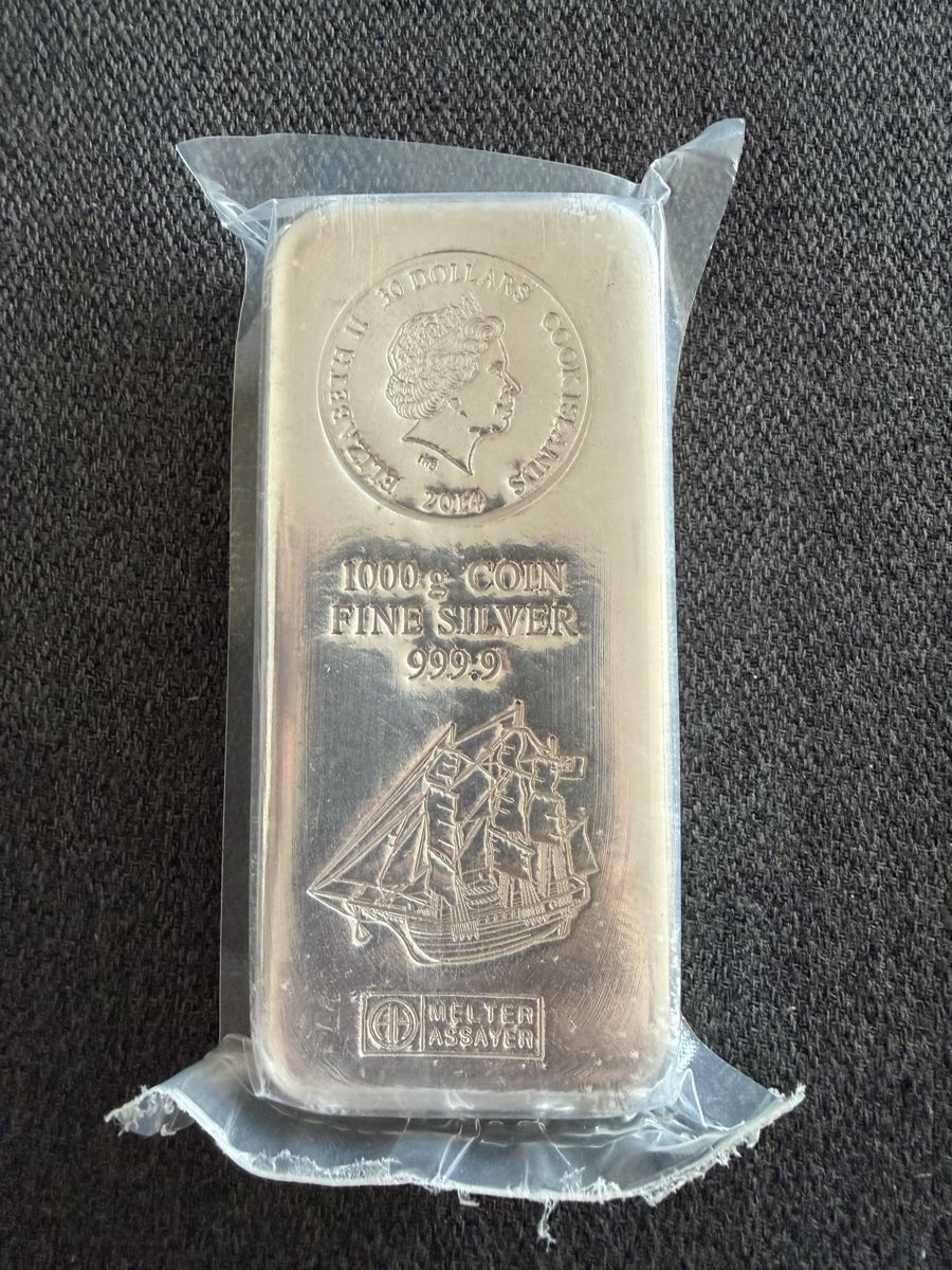 Metalli preziosi: 1000g 999.9 Fine Silver – Nuovo e nell'imballaggio originale da Rheinfelden venduto da pat_97c5