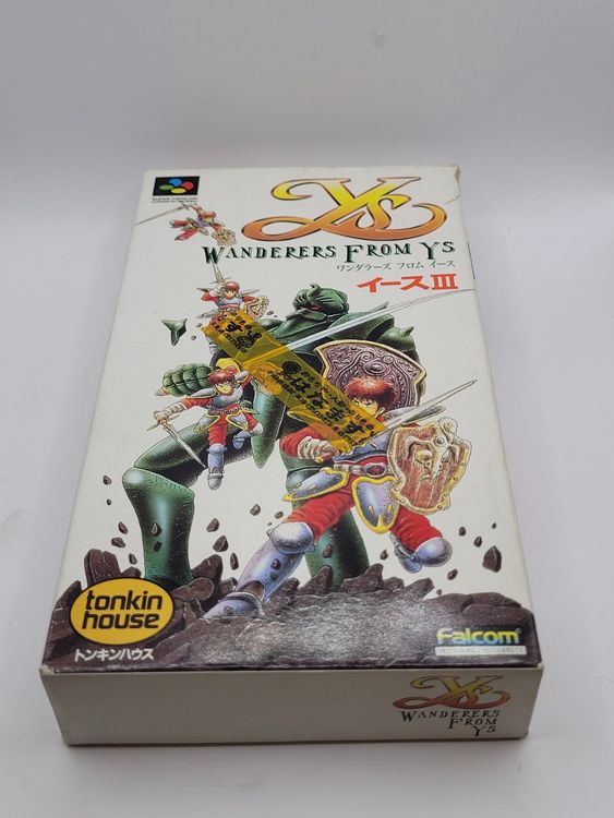 YS 3 Wanderers from Ys OVP SNES Super Famicom Japan (Gebraucht) in ...