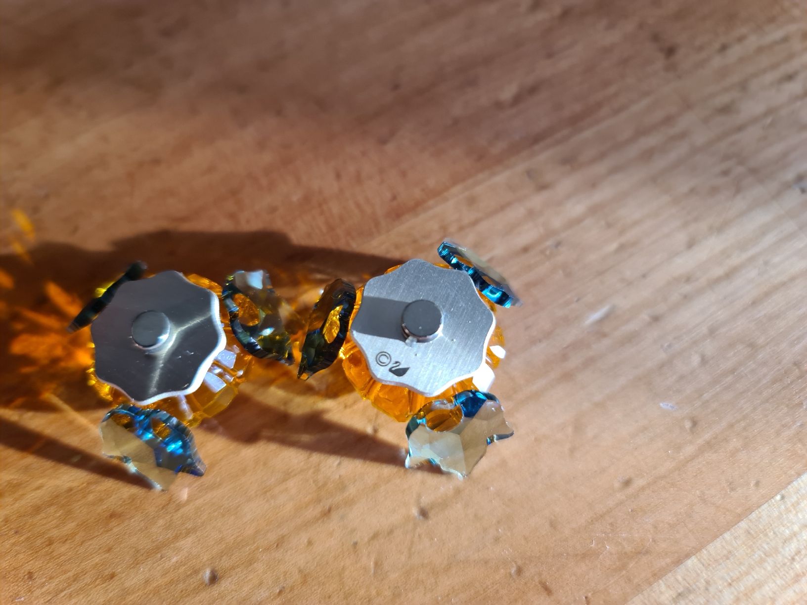 Calamite: Swarovski Magnet 2 Kürbisse  – Usato da henau venduto da Rockj 2