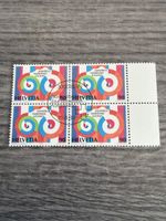 Schweiz Briefmarke Helvetia 90, Fonoteca, Viererblock!