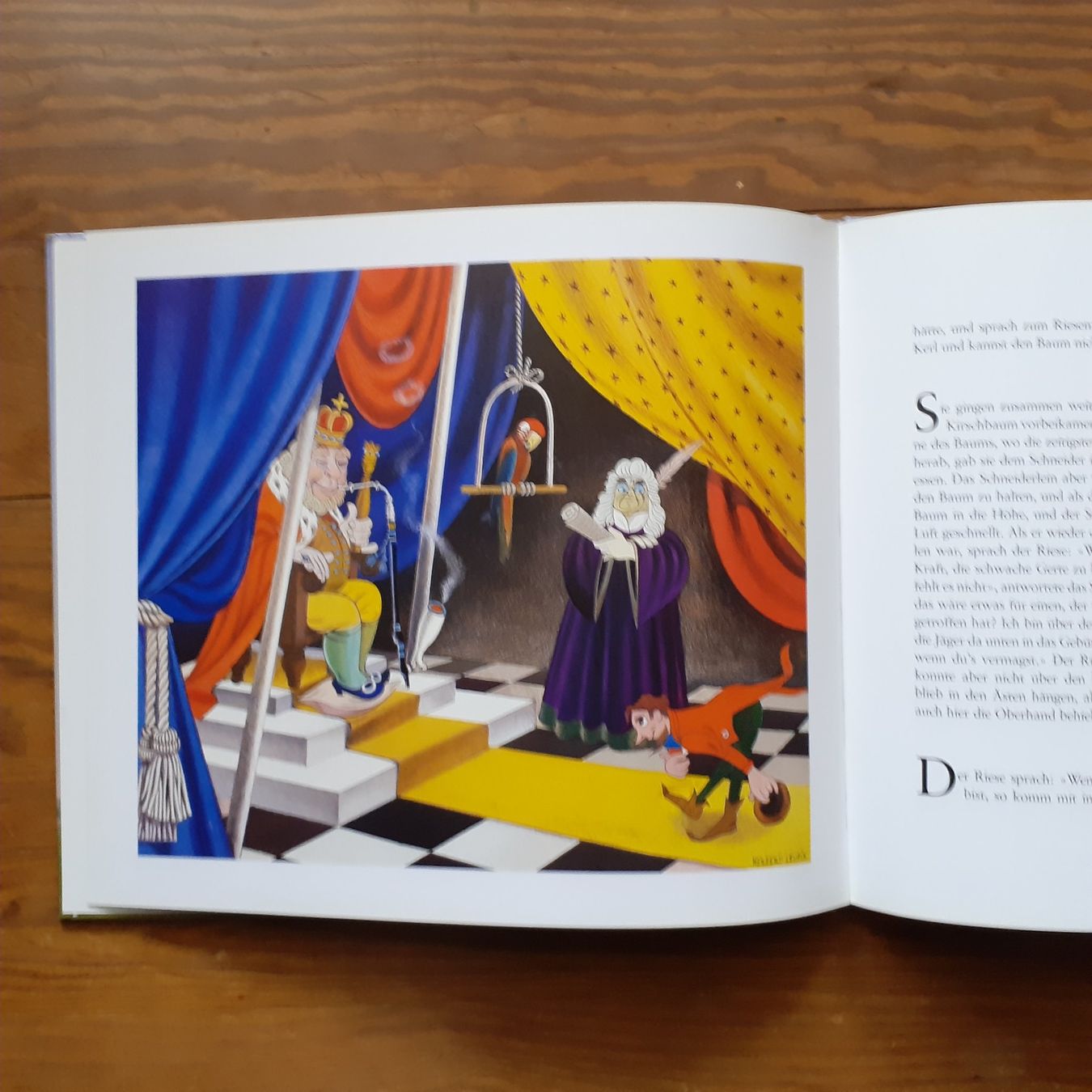 Libri: Das tapfere Schneiderlein /Gebrüder Grimm/Herbert Leupin EA – Nuovo (secondo la descrizione) da Basel venduto da Luge 3
