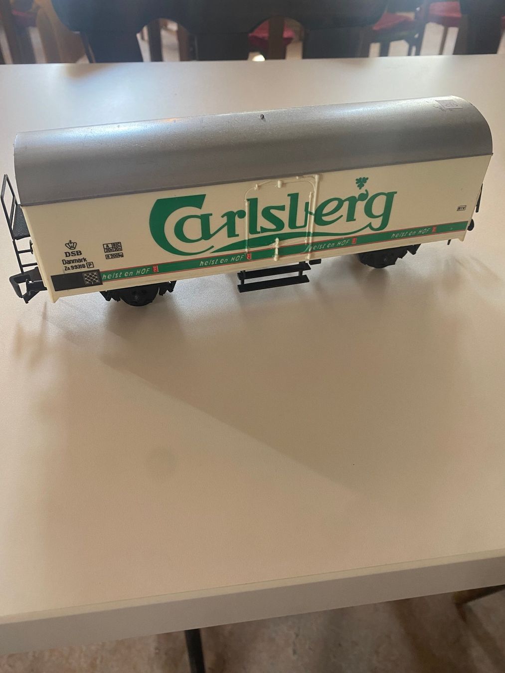 Lima Modellini di ferrovie: Spur0 Lima, gedeckter Güterwagen Carlsberg Danmark. – Usato da Diessenhofen venduto da Albin00 2