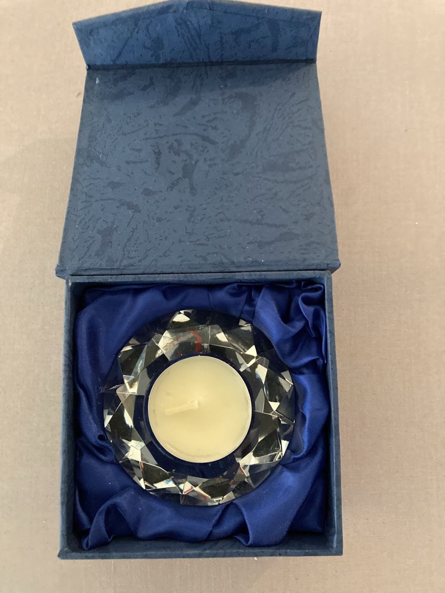 Portacandele: Teelicht in Diamantschliff NEU – Nuovo e nell'imballaggio originale da Widen venduto da nigella90