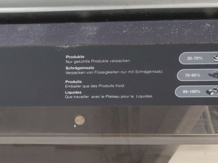 Elettrodomestici da cucina: Vakummaschine Erme – Usato da Gossau SG venduto da Zelte 4