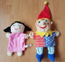 2 HANDPUPPEN (KASPERLI & MÄDCHEN) NEUWERTIG