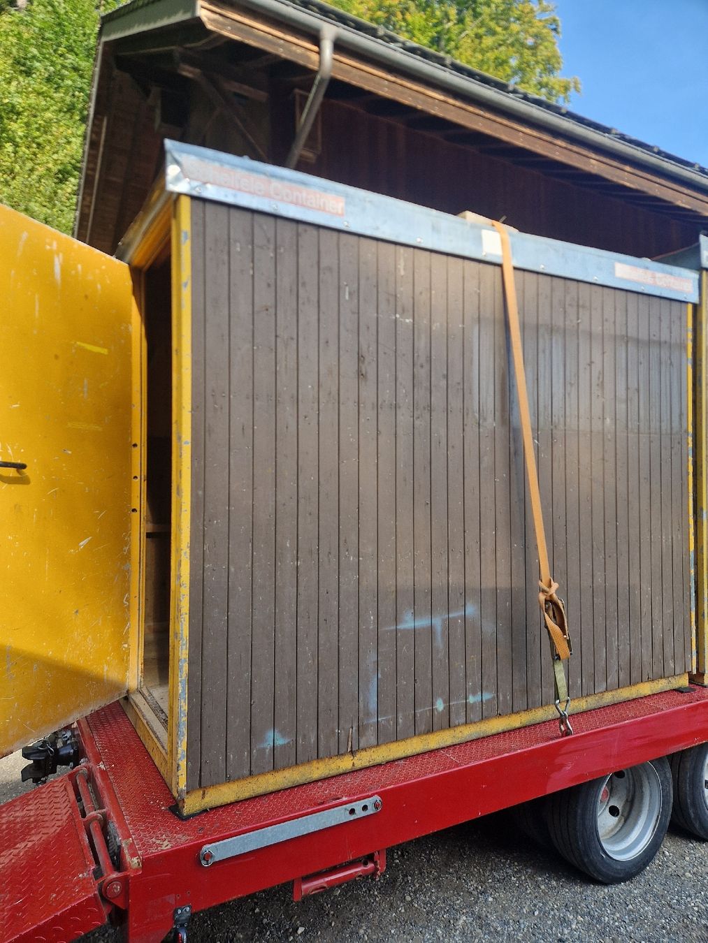 Conteneurs de construction: Holz Container  – D'occasion à Sumiswald par ForstCounty 6