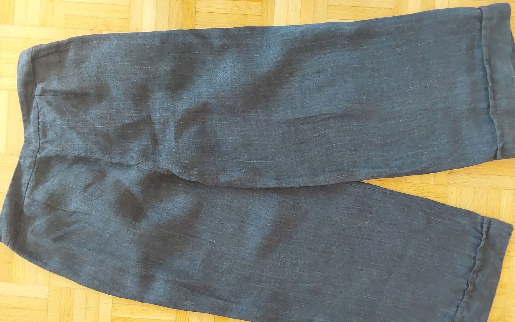 Massimo Dutti Pantaloni: Leinenhose dunkelblau Massimo Dutti 38 – Nuovo (secondo la descrizione) da Köniz venduto da scopello12 3