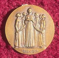 Médaille Centenaire Communes Réunies. Carouge 1925