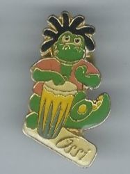 Plaketten & Abzeichen: Ossi Krokodil Pin – Neu und originalverpackt aus Zürich von t24_de
