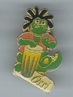 Ossi Krokodil Pin