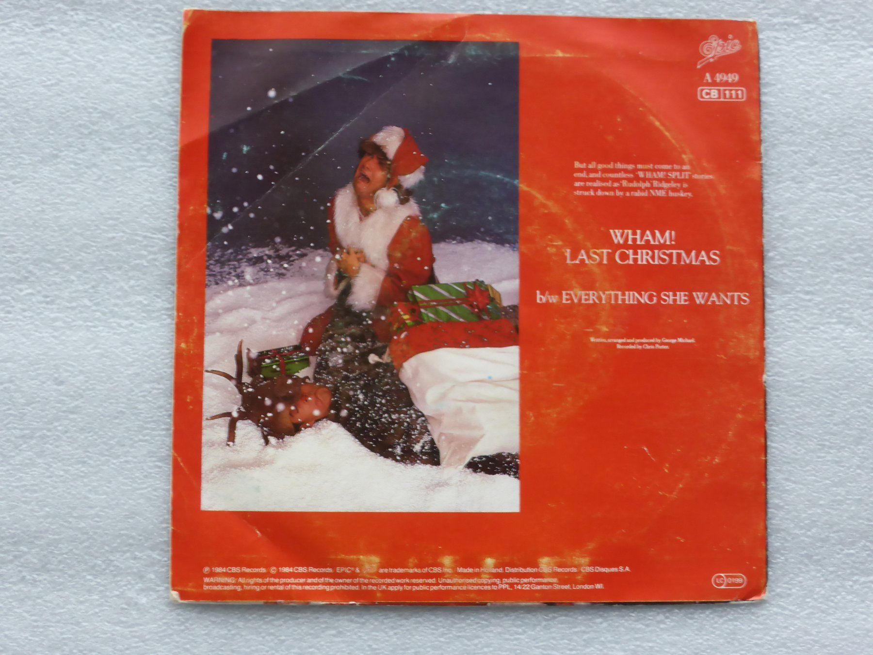 Dischi in vinile: Vinyl Single   WHAM – Usato da Küssnacht am Rigi venduto da Mondkinder 3